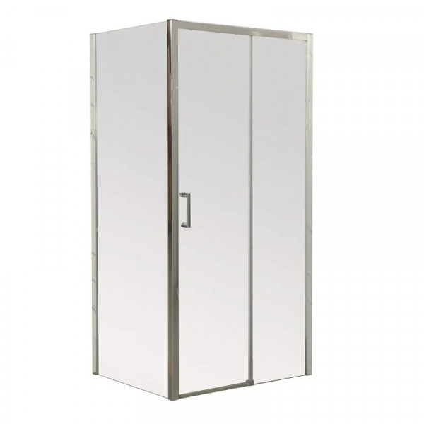 Душова кабіна без піддону Mixxus Premium DIVERSE SC03-100x80x195-TR Chrome прозоре скло 6мм (MI6865)