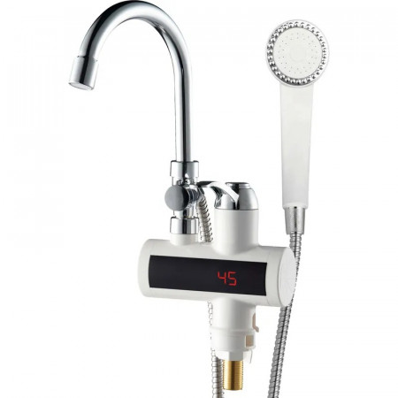 Проточний водонагрівач Zerix ELW22-E (з індик. темп.) (ZX3079)