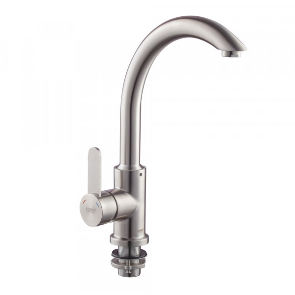Змішувач для кухні Koer KI-70019-02 (з нерж. сталі) (Колір нерж) (KR4795)