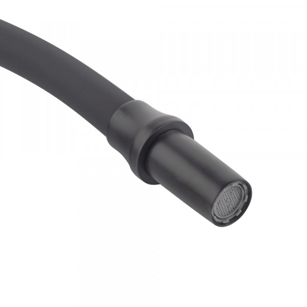 Кухонний змішувач з силік. виливом і вих. для питної води KOER KB-72003-05 (KR3376)