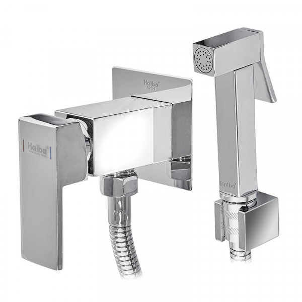 Змішувач для гігієнічного душу Haiba Kubus 002 (Inner) (HB3950)