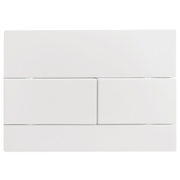 Панель змиву Koer KT-0603-03 240x160x10mm пластикова, кнопка лінійна (KR5318)