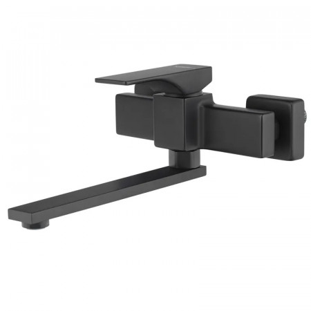 Змішувач для кухні настінний Koer KB-73010-05 (Колір чорний) (KR3491)