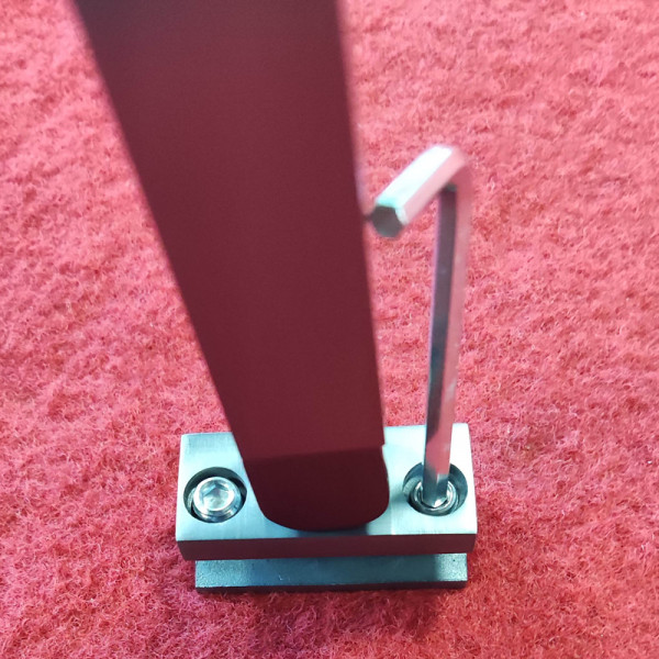 Двері в нішу Koer SR SD04-120x200-TR-07 прозоре скло Easy Clean 10мм, графіт (KR5388)