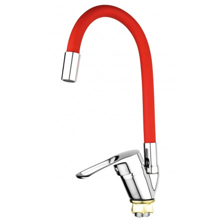 Змішувач для кухні Mixxus FANY 011 (Nut) Refl.Red (без підведення) (MI6290)