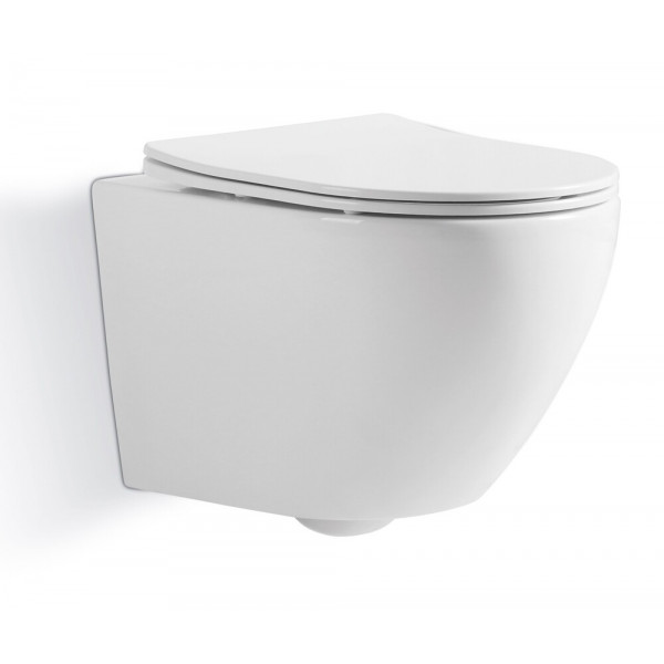 Унітаз підвісний Mixxus ELLIPSE-0306-T3 520x360x365mm, система змиву TORNADO 3.0 (MI6704)