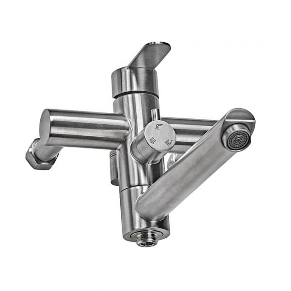 Душова колона зі змішувачем Mixxus DAX-007-J з нерж. сталі SUS304 (MI6075)