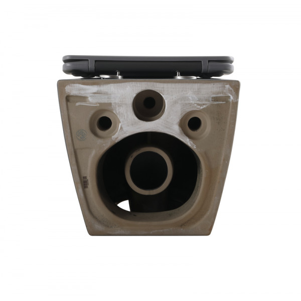 Унітаз підвісний Mixxus Premium ELLIPSE-0309-T1 GRAY 530x360x350mm система змиву TORNADO 1.0 (MP6655)