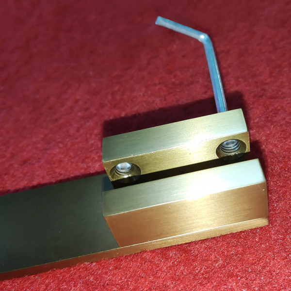 Душова перегородка Koer SR SP02-100x200-TR-12 Walk-In проз.скло Easy Clean 8мм, матове золото (KR5396)