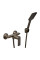 Змішувач для душу Haiba Alex 003 Graphite (HB3995)