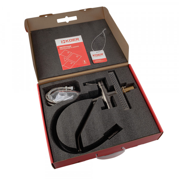 Змішувач для кухні Koer KB-74027-07 з функцією 