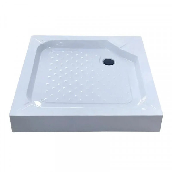 Душовий піддон з сифоном Mixxus CUBIC ST01-90x90x13 діаметр зливу 52 мм (MI6917)