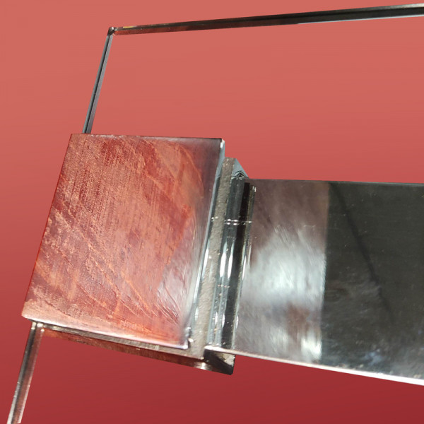 Двері в нішу Koer SR SD02-120x200-TR-01 прозоре скло Easy Clean 8мм, хром (KR5384)