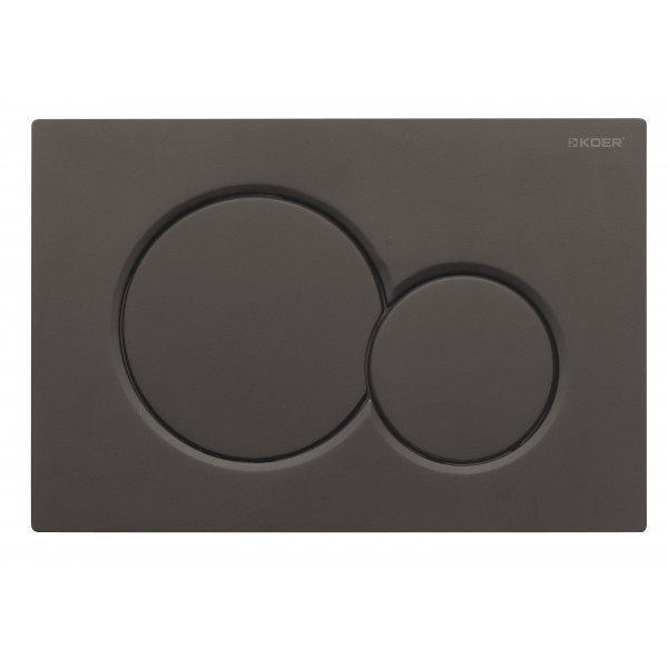 Панель змиву KOER KT-0601-05 пластикова, кнопка кругла (KR5176)