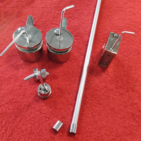 Двері в нішу Koer SR SD01-140x200-TR-01 прозоре скло Easy Clean 8мм, хром (KR5380)