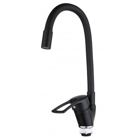 Змішувач для кухні Mixxus FANY 011 (Nut) Black Refl.Black (без підведення) (MI6294)