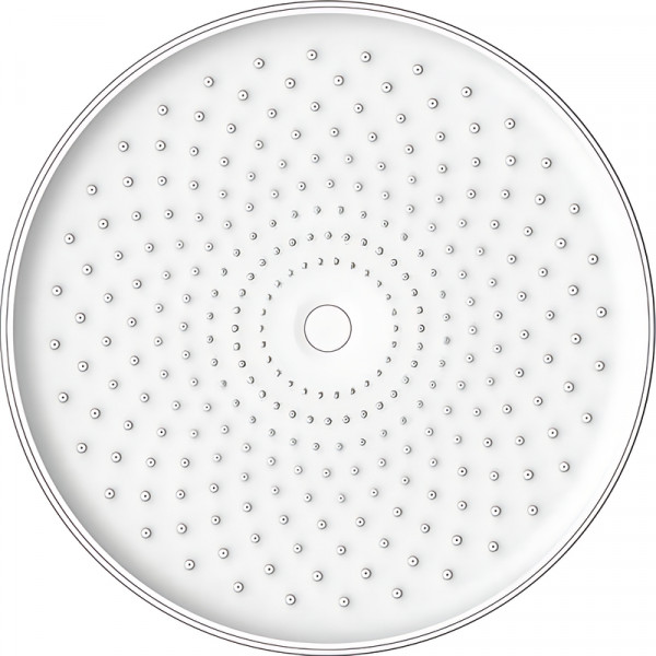 Лейка для душа потолочная Koer KP-0413-01-OH 250мм (Цвет хром) (KR5417)