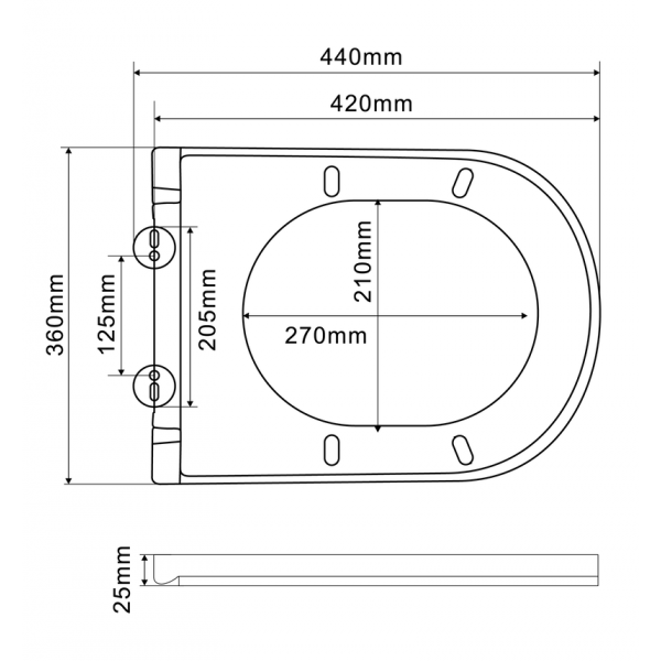 Унітаз-біде підвісний Mixxus Premium ELLIPSE-1301-R 500x365x350mm система змиву RIMLESS (MP6659)