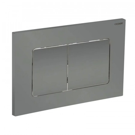 Панель змиву KOER KT-0602-07 пластикова, кнопка квадратна (KR5183)