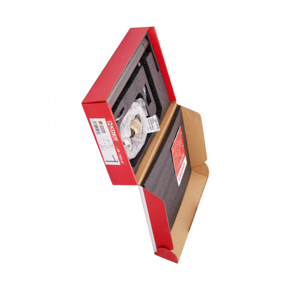 Змішувач для умивальника високий Koer KB-11029-07 Колір графіт (KR5496)