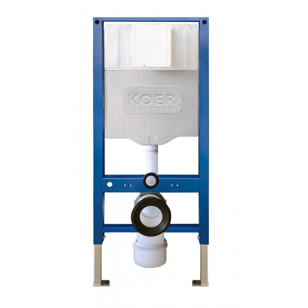 Інсталяція для підвісного унітазу Koer KT-0503-01 500x126x1150mm з панеллю змиву KT-0606-01 Хром (KR5347)