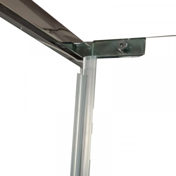 Душова кабіна без піддону Koer SR SC01-120x80x200-TR-01 прозоре скло Easy Clean 8мм, хром (KR5353)