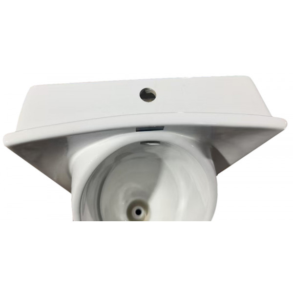 Пісуар підвісний Mixxus Premium BEVEL-1005 380x420x750mm з краном для пісуара (MP6664)