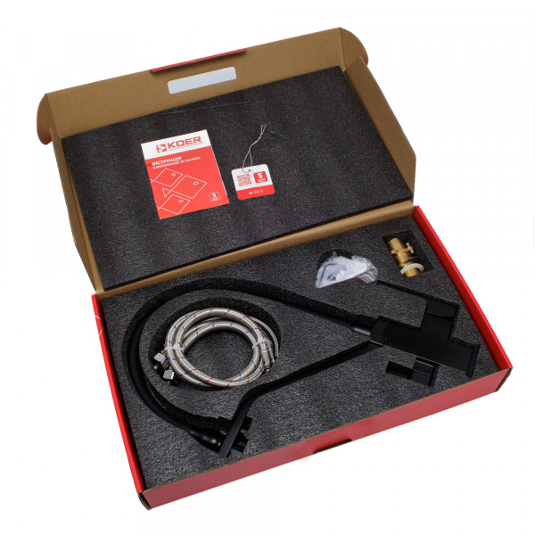 Змішувач для кухні Koer KB-72009-05 з виходом для питної води (KR5007)