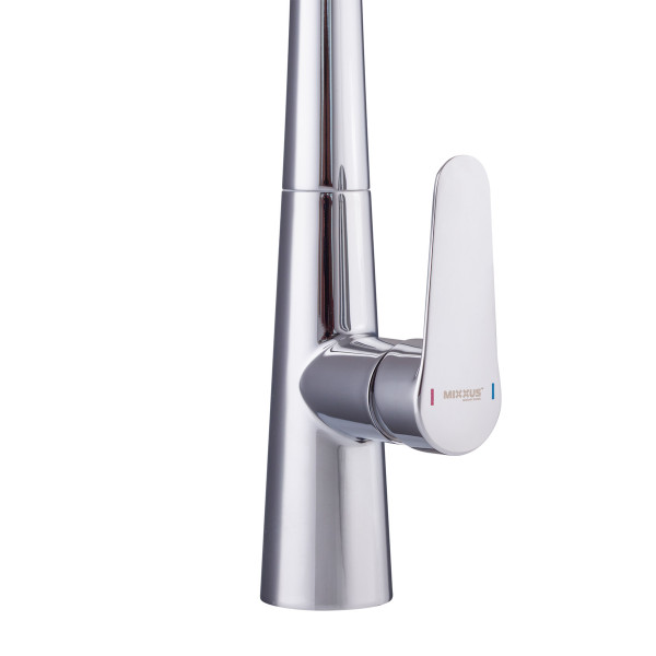 Змішувач для кухні з висувним виливом Mixxus Premium WARTA 014 (MI6956)