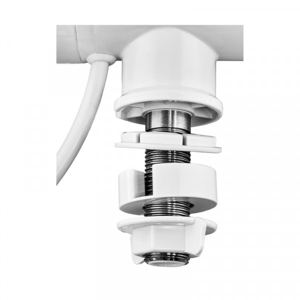 Водонагрівач 3,3 kW проточний, рефлекторний вилив, на мийку ZERIX ELW21-F-WHITE (колір білий) (ZX5859)