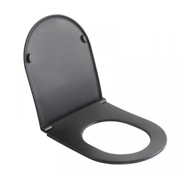 Унітаз підвісний Mixxus Premium ELLIPSE-0309-T1 GRAY 530x360x350mm система змиву TORNADO 1.0 (MP6655)