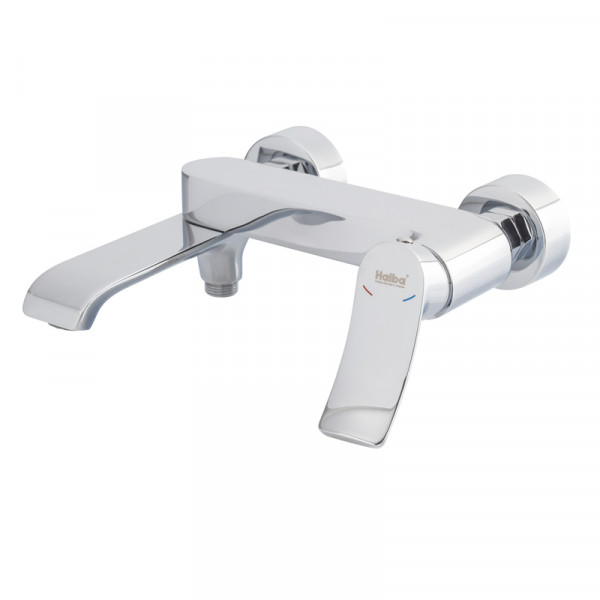 Змішувач для ванни Haiba Bolero 009 короткий вилив з поворотним перемикачем (HB9578)
