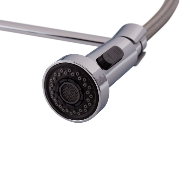 Смеситель для кухни с изливом пружина Mixxus Premium SPRING 017 (MI6950)