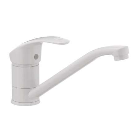 Змішувач для кухні Haiba Mars 004 білий (HB0247)