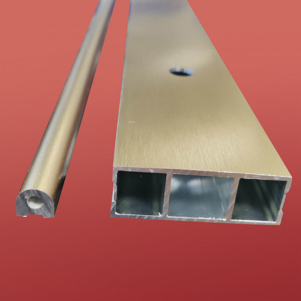 Двері в нішу Koer SR SD01-120x200-TR-12 прозоре скло Easy Clean 8мм, матове золото (KR5377)