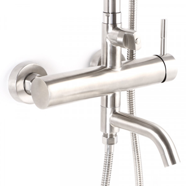 Душевая колонна со смесителем (нерж.сталь) Haiba JEX-009-J (HB2792)