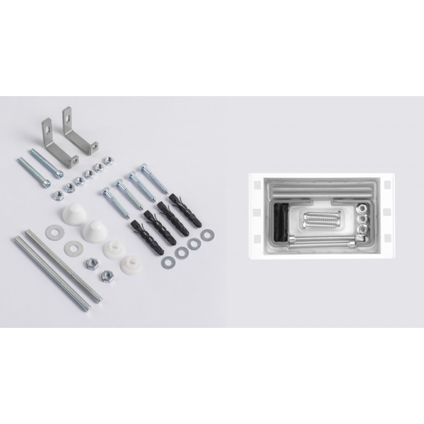 MIXXUS PREMIUM ELLIPSE-SET-2101 Комплект: Унітаз система змиву TORNADO 3.0+ Інсталяція з панеллю змиву WHITE (MP6667)