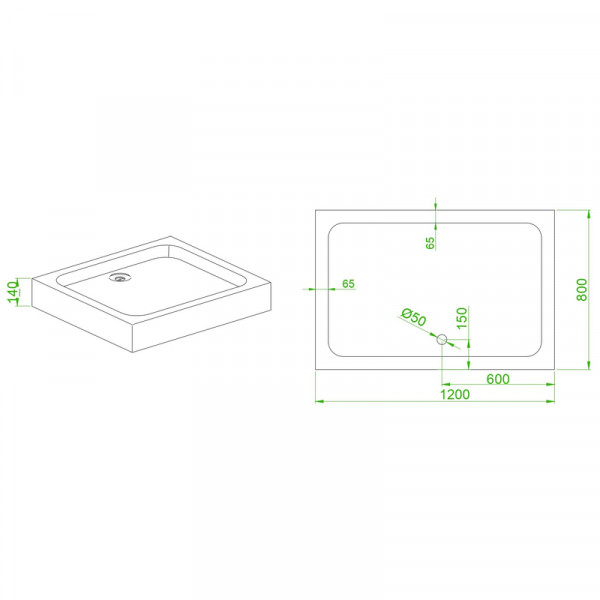 Душова кабіна без піддону MIXXUS HARD SC01-120x80x185-TR CHROME прозоре скло 5мм NEW (MI8369)