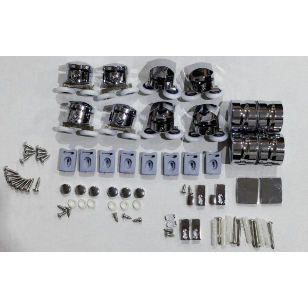 Душова кабіна без піддону Mixxus Premium DIVERSE SC01-90x90x195-TR Chrome прозоре скло 5мм (MI6859)