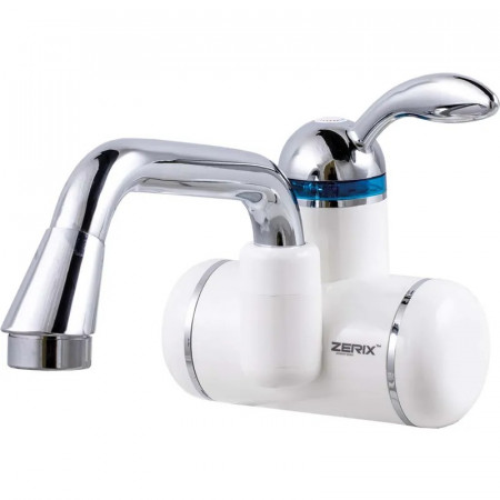 Водонагрівач 3 kW проточний, на СТІНУ Zerix ELW05-W (ZX4751)