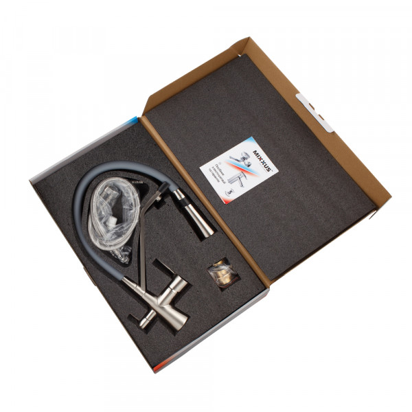 Змішувач для кухні Mixxus Premium Magnet 021 SS COLOR REFL.GREY (MI6976)