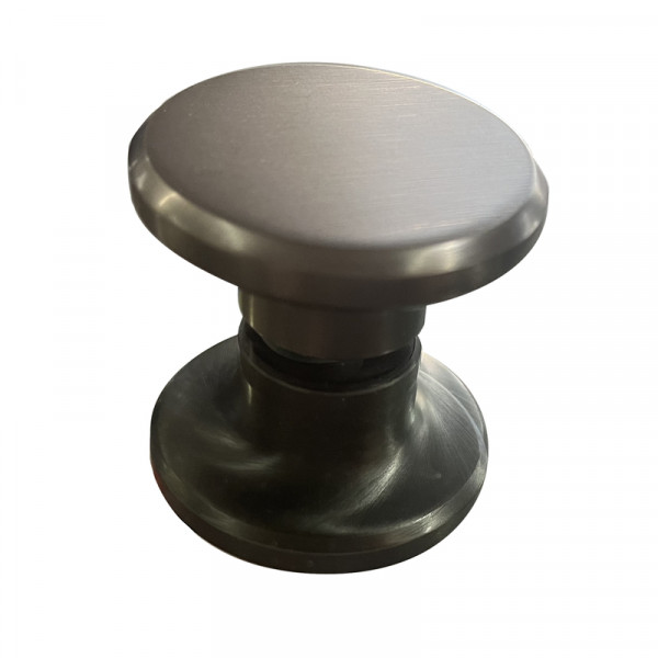 Двері в нішу Koer SR SD06-140x220-TR-07 прозоре скло Easy Clean 8мм, графіт (KR5369)