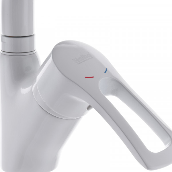 Змішувач для кухні Haiba Hansberg 011 білий (HB0202)