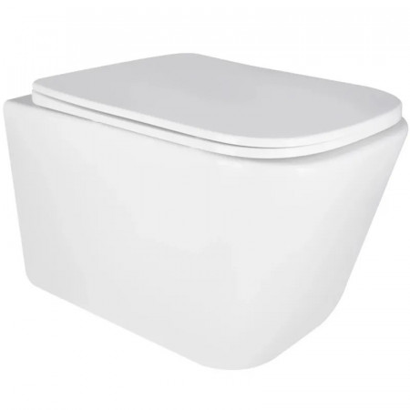 Унітаз підвісний Mixxus QUADRO-0303-T3 485x340x365mm, система змиву TORNADO 3.0 (MI6702)