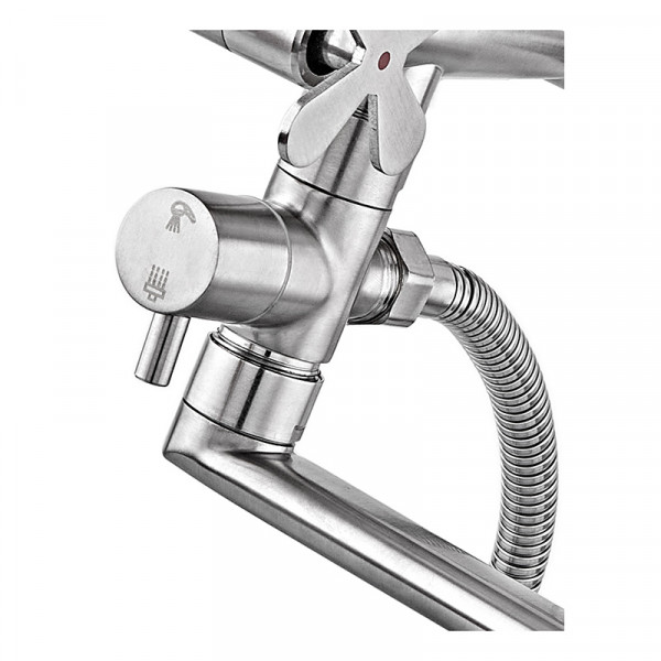 Змішувач для ванни Zerix GTA 006 (ZX4738)