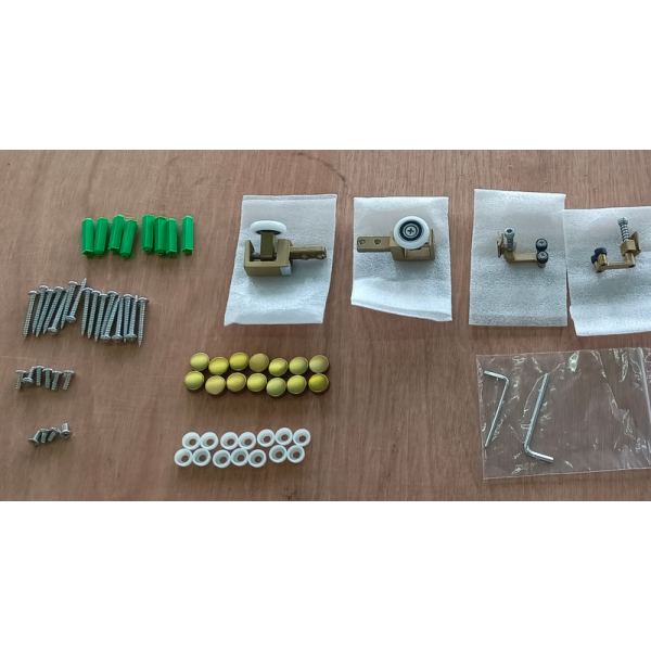 Душова кабіна без піддону Koer SR SC09-90x90x200-L-TR-12 прозоре скло Easy Clean 6мм Матове золото (KR5684)