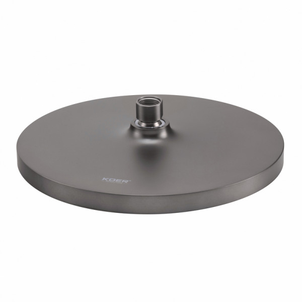 Душова колонна з термостатичним змішувачем Koer KB-57029-07 3 функції, колір графіт (KR5498)