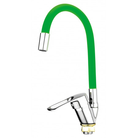 Змішувач для кухні Mixxus FANY 011 (Nut) Refl.Green (без підведення) (MI6292)