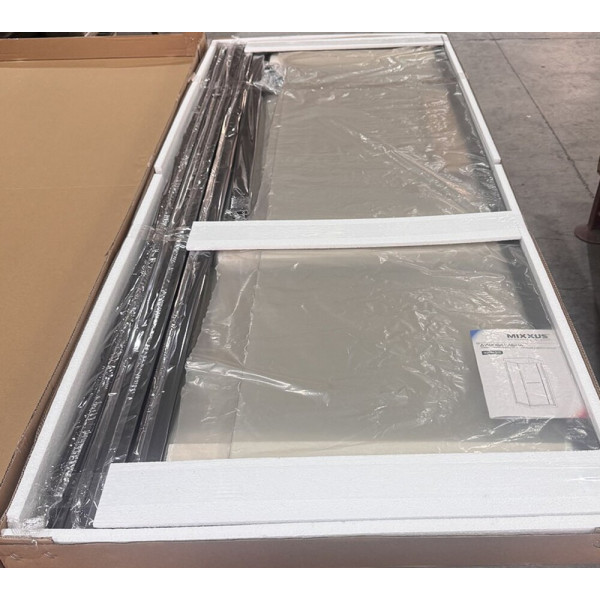 Душова кабіна без піддону Mixxus Premium Quadro SC01-90x90x195-TR Black прозоре скло 6мм (MI8292)