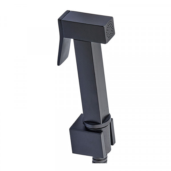 Змішувач для гігієнічного душу Haiba Kubus 002 (Inner) Black (HB3952)